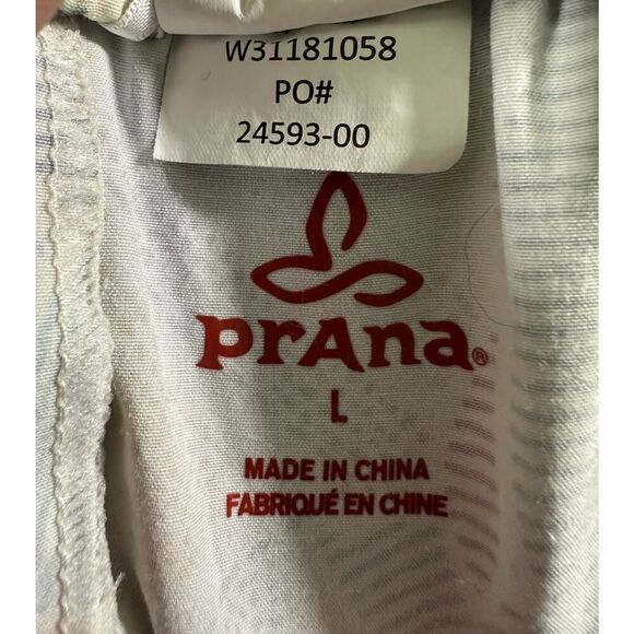 Prana Womens Size Large Floral Multicolor Drawstring Eyelet Lace Trim Shorts - Picture 5 of 6